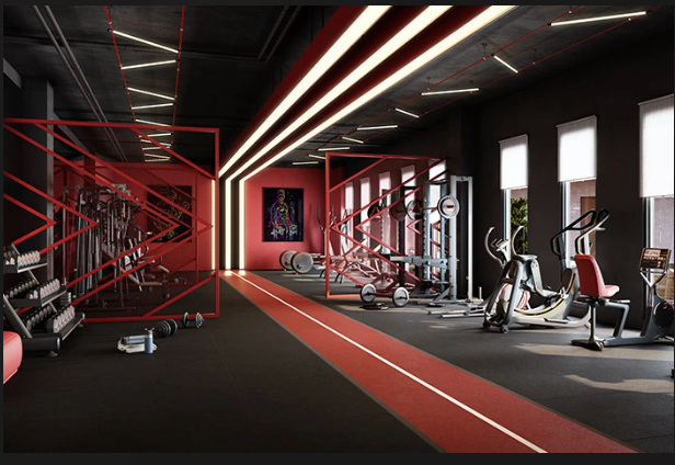 Jogging Track & Gymnasium